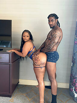 unvarnished pictures of ebony couple shacking up