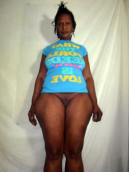 conscientious african doll mischievous nude poses