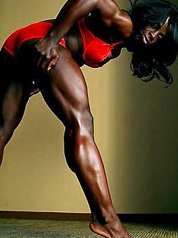 amature hot dark womanlike muscle