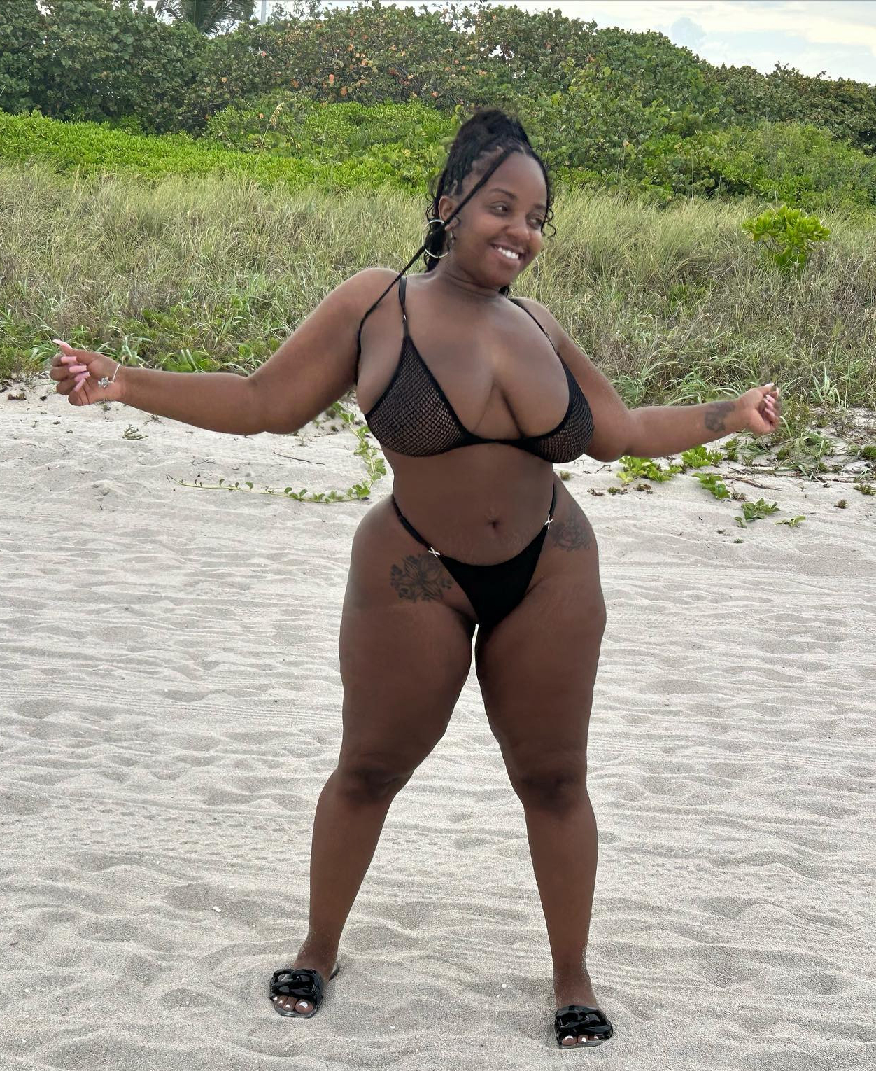 hotties blacklist micro bikini markswoman