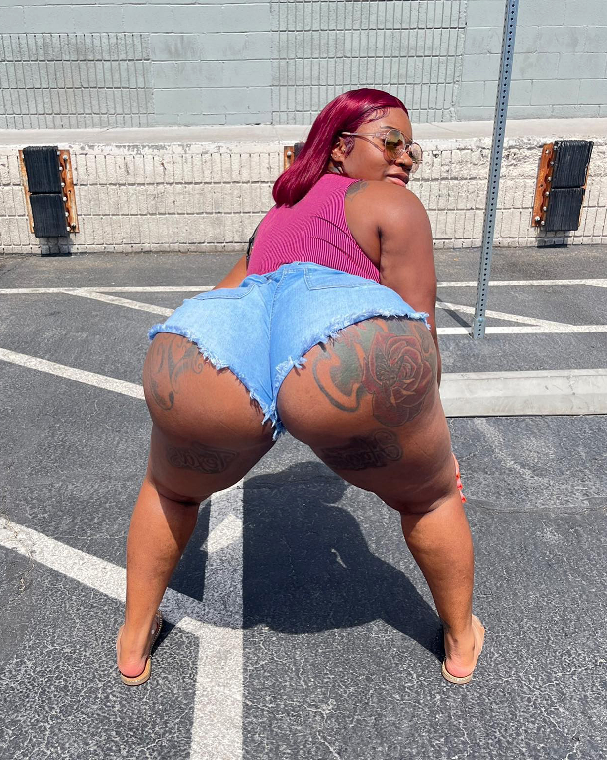 perfidious up to the arse down jeans porn videotape