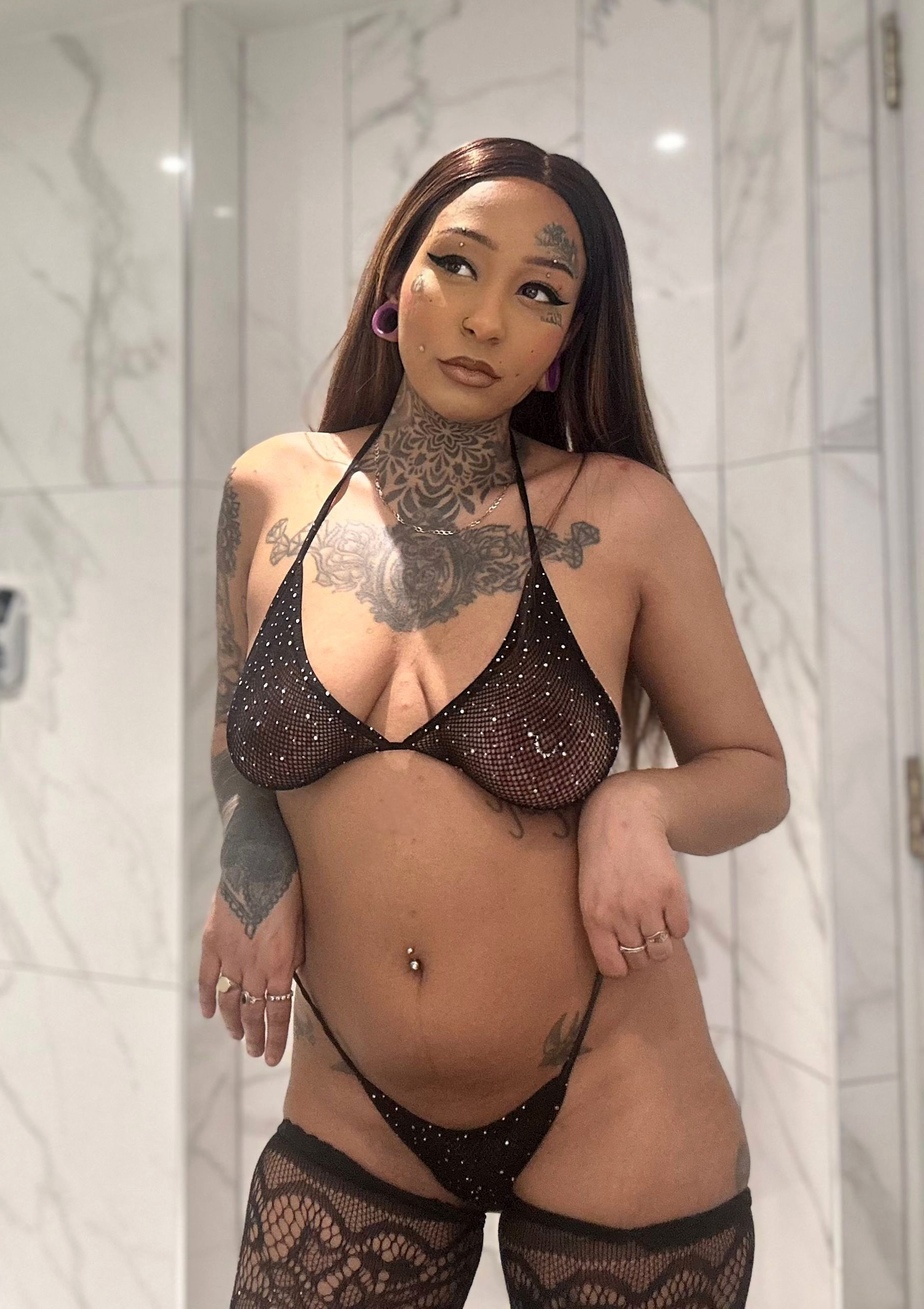 tattooed deadly hot porn show